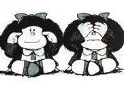 Mafalda, ver, oir