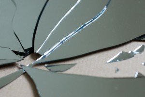 shatterd mirror